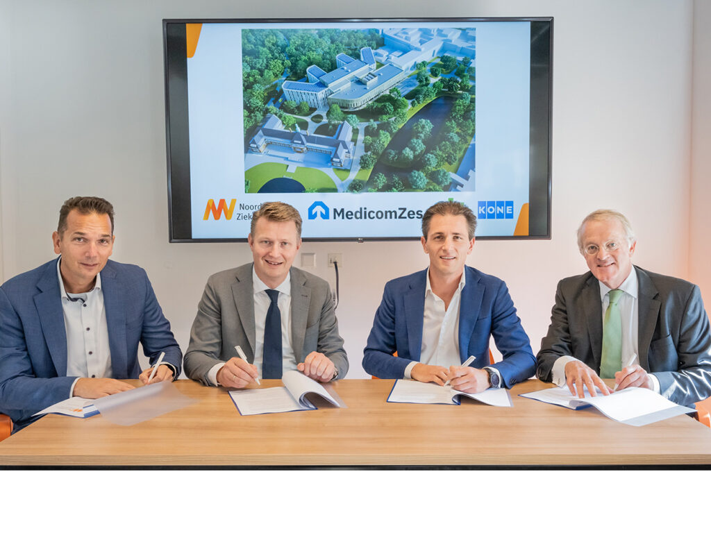 Noordwest Ziekenhuisgroep contracteert bouwpartijen voor nieuwbouw fase 1 in Alkmaar