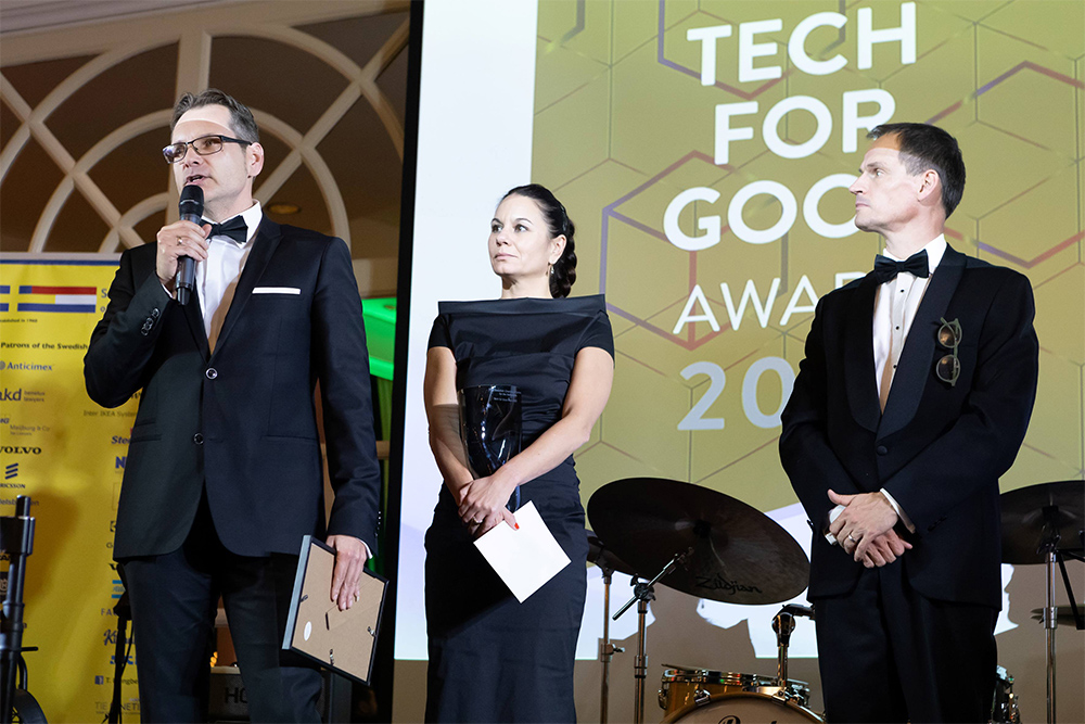 Getinge wint de Swedish Chamber Business Award 2023 in de categorie “Tech For Good”