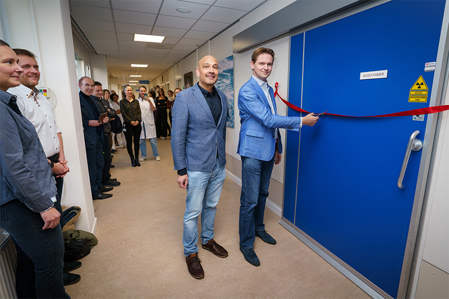Patiënten blij met nieuwe angiokamer in HagaZiekenhuis Zoetermeer